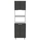 thumbnail image 2 of Mueble Microondas 4 Puertas Fm-005g Gris Y Blanco, 2 of 7