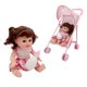 thumbnail image 1 of Juguete Muñeca Con Carrito Rosado Infantil, 1 of 4