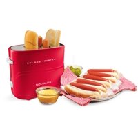 Tostadora De Salchichas Nostalgia Retro Pop-Up, 2 Salchichas Y 2 Bollos
