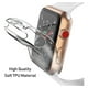 thumbnail image 3 of Carcasa Para Apple Watch 44 Mm Gel Transparente blanco, 3 of 5