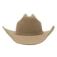 thumbnail image 2 of Sombrero vaquero Stetson Oakridge 2X de fieltro de lana color piedra, talla 7 1/2, 2 of 6