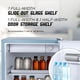 thumbnail image 3 of Refrigerador compacto ICEBOX IBCR17SLT de 1.7 pies cúbicos, color azul pizarra, 3 of 7