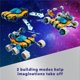thumbnail image 3 of Coche espacial de juguete LEGO Dreamzzz del Sr. Oz Transforming 71475, 3 of 6