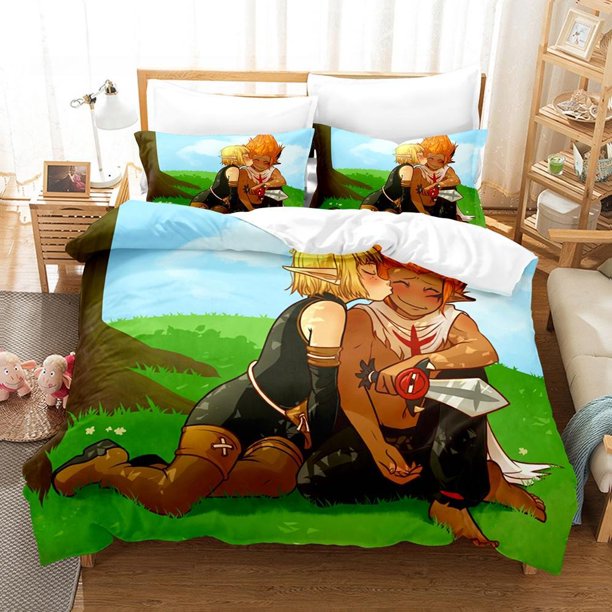 New Wakfu Bedding Set Single Twin Full Size Bed Set Adult Kid Bedroom Duvet cover Sets Wakfu bed sheet set Bed Sheets