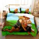 thumbnail image 1 of New Wakfu Bedding Set Single Twin Full Size Bed Set Adult Kid Bedroom Duvet cover Sets Wakfu bed sheet set Bed Sheets, 1 of 5