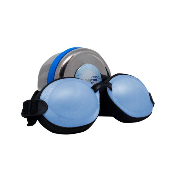 Antifaz para dormir EYEECO Tranquileyes Mini azul hidratante