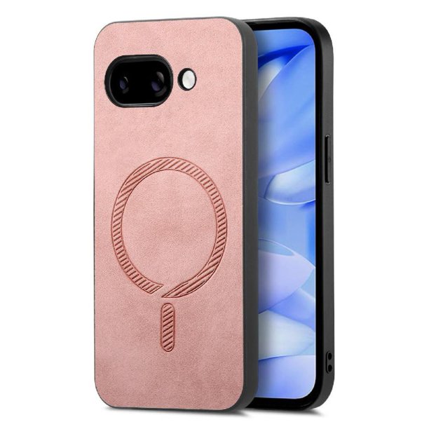 Magnetic Slim Case for Google Pixel 9A with Camera Guard & Anti-Scratch Back Pink