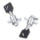 thumbnail image 3 of Candados TCMI para alforjas Harley, 2,5 cm, acero, 2 llaves, 3 of 6