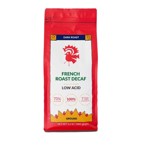 Café Puroast Descafeinado Tueste Francés 1000 g Molido (bajo en ácido)