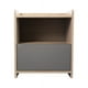 thumbnail image 1 of Velador Moderno Nordico Gris Sobrio 2 Niveles 1 Cajon 43x40x50, 1 of 3