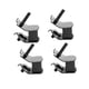 thumbnail image 2 of 4x Almohadillas Para Pies De Generador De 5-8 KW De Alta Capacidad Sólidas Para Generador De Gasolina 188F, 2 of 5