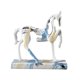 thumbnail image 3 of Figura De Caballo, Decoración Moderna Para El Hogar, Artesanía De Caballo Para Granero, Mesa De Café De Escritorio Colorida, 3 of 5