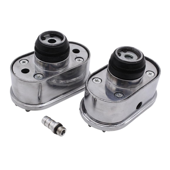 Kit Combinado De Válvula De Ventilación Y Tapa De Válvula De Repuesto De Metal Para Hot Rod SBC350