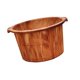 thumbnail image 5 of Cuenca De Pedicura Multifuncional De Barril De Ba?o De Pies Para Mujeres Cuenca De Pie Spa Altura Marrón 23 Cm, 5 of 5