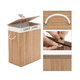thumbnail image 3 of Cesto Canasto De Bambu Para Ropa Doble 65cm Grande Con Tapa Claro, 3 of 3