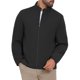 thumbnail image 5 of CHAQUETA DE NEGOCIOS INSPIRE CHIC para Hombres con Cuello Alto Forrado y Cremallera Completa Chaqueta Formal de Golf M Negro, 5 of 6
