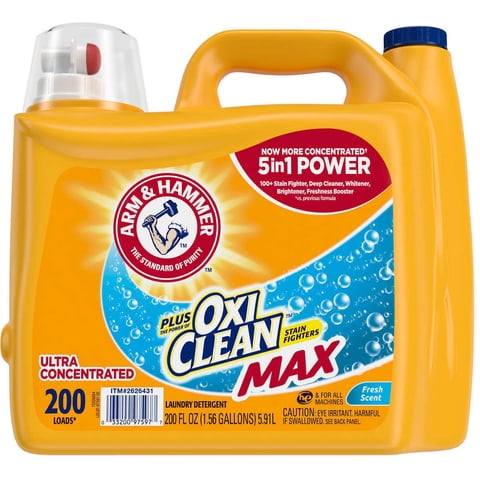 Arm Hammer - Detergente Líquido Con Oxiclean 5 915 L