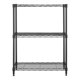 thumbnail image 3 of Estantería de metal Brutis de 3 niveles 36 × 61 × 76 cm, 250 lb por estante, 3 of 9