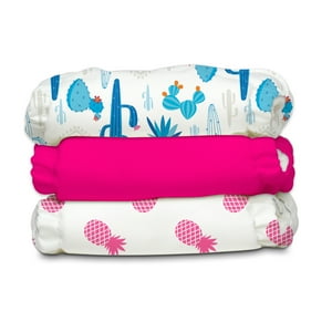 Charlie Banana - Pañales Reutilizables Y Lavables, 3 Pañales Y 6 Insertos