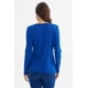thumbnail image 3 of Polera Mujer Escote Cuadrado Botones Metálicos Azul, 3 of 4