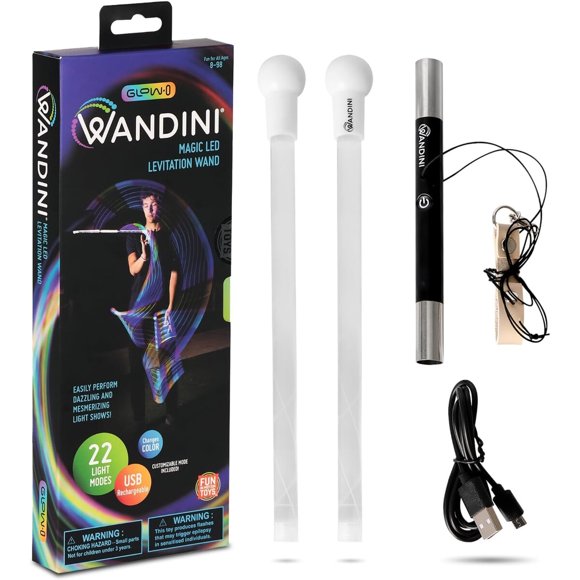 Varita LED Levitataria Wandini Glow.0 24cm 22 Modos USB