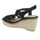 thumbnail image 4 of Sandalia Chalada Mujer Pole-2 Negro Casual, 4 of 6