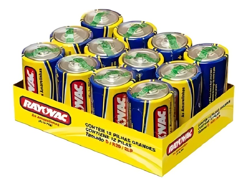 Rayovac - Pila De Carbon Royovac D