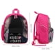thumbnail image 2 of House of Cards Mochila Escolar para Niños y Niñas, Mochila Infantil Ligera de Alta Calidad, Grande y Duradera ROSA, 2 of 6