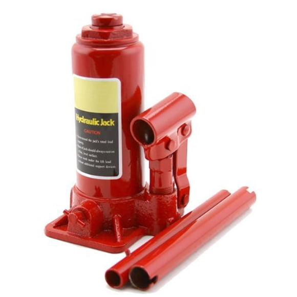 Bottle Jack XtremePowerUS Hidráulico para coche de 4 toneladas, color rojo