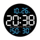 thumbnail image 3 of Reloj De Pared LED Silencioso Para Niños Y Adultos, Reloj Electrónico Para Cabecera, Hogar, Sala De Estudio, Azul Cielo, 3 of 3