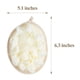thumbnail image 4 of Puf de baño y ducha, puf de malla, bola de ducha, 6 unidades, color beige, 4 of 7
