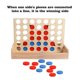 thumbnail image 4 of Juego de Familia de Madera 4 en Línea Strategyify 24 cm, 4 of 6