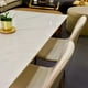 thumbnail image 2 of Mesa de Comedor Rectangular de Cuarzo Calacatta Soft 120x80cm, 2 of 9