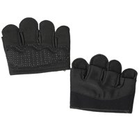 Magideal - Guantes De Entrenamiento, Guantes Sin Dedos, Protección De Manos, Guantes De Levantamiento De Pesas A Prueba De Golpes, Guantes De Gimnasia Para Adult Negro M