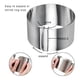 thumbnail image 5 of X2 Molde De Torta Molde Para Torta Anillo Redondo Ajustable Plateado, 5 of 8