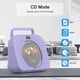 thumbnail image 2 of Reproductor de CD WSJSYH YR-Q800 Bluetooth con altavoces HiFi Púrpura, 2 of 7