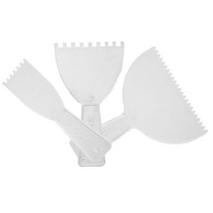 Lizcal - Espátulas Dentadas 2-6"" Juego 4 Piezas