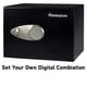 thumbnail image 3 of Safe SentrySafe X125 negro con estante y teclado digital, 3 of 6