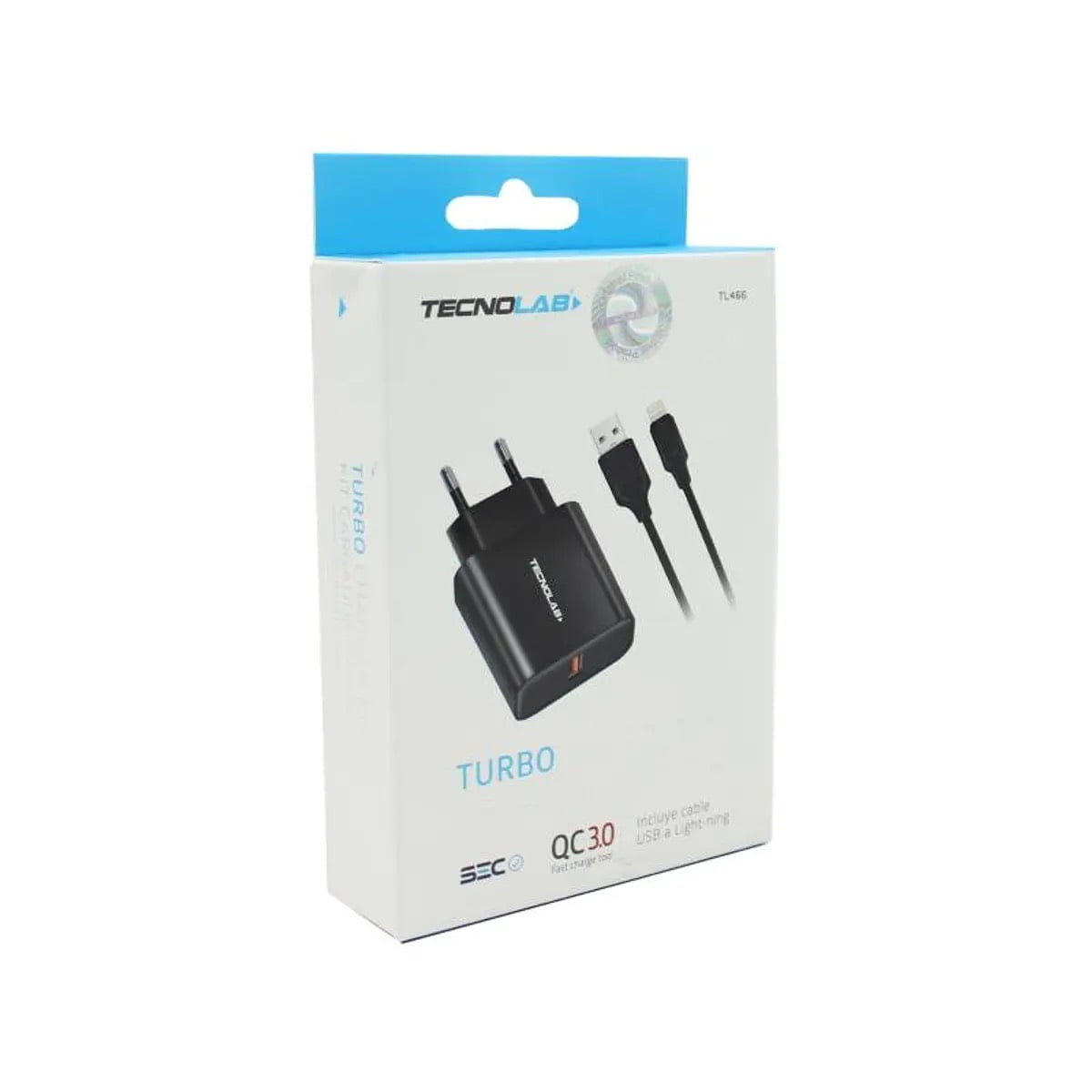 Tecnolab - Kit Cargador Rapido Usb A Micro Usb