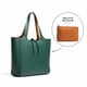 thumbnail image 3 of CARTERA SHOPPER REVERSIBLE VERDE Y CAFÉ CLARO 49x34x14 cm, 3 of 3