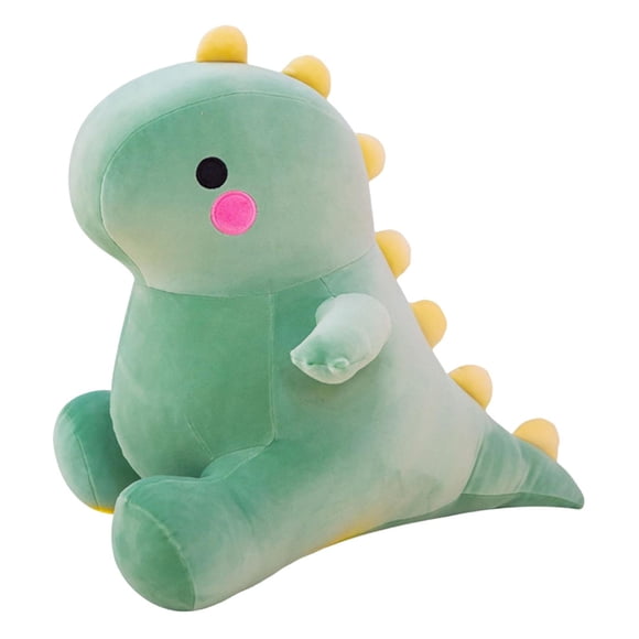 Lindo Dinosaurio De Dibujos Animados Juguetes De Peluche Dino Muñecas Para Niños Niñas Niños Niños Verde 35 Cm