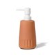 thumbnail image 1 of Dispensador de jabón ABBI NIMO Boho, terracota y cerámica blanca, 350 ml, 1 of 6
