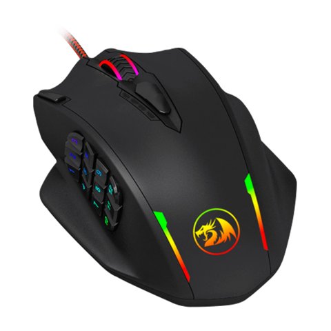 Redragon - Mouse Gamer Impact M908 - 19 Botones