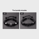 thumbnail image 1 of Stylish and Durable Copper Micro-set Zircon Bracelet with Adjustable Size and 10mm Round Ball Balls - Perfect for Couples, 1 of 5