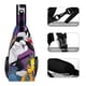 thumbnail image 3 of Sylvester y Piolín Riñonera Bandolera con Estampado Integral para Hombres y Mujeres, Bolso Cruzado Gráfico de Tendencia, Mochila de Hombro Streetwear para Ciclismo y Deportes, Riñonera Versátil Casual, 3 of 6