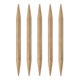 thumbnail image 1 of Uxcell 5Pcs Agujas de Tejer de Bambú de Doble Punta Tamaño US 15(10mm) Carbonizadas 6 pulgadas(15cm) Rectas para Manualidades Creativas DIY, 1 of 6