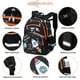 thumbnail image 2 of Children's Backpack Lightweight Cute Cartoon Student School Bag For Aged 6-12 Kids Preschool Elementary Backpack Astronaut Mermaid Pattern Large Capacity Backpacks, 2 of 5