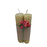 Susurro Ancestral - Pack 2 Velas Miel Para Candelabros