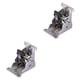 thumbnail image 1 of 2x Bisagra De Muebles De Muebles Plegables Para Muebles Para Muebles Sillas De Banco De Trabajo Plateado, 1 of 5