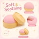 thumbnail image 4 of Pelota antiestrés Squishies Crossunx Dumpling Rosa, juguete fidget, 4 of 8